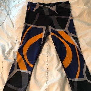 Fabletics multicolored crop pants